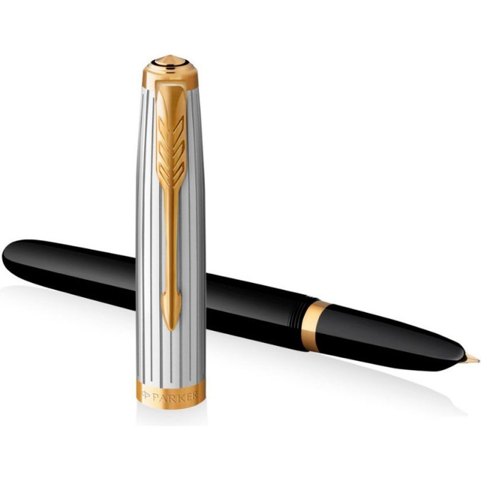 Ручка перьевая PARKER PARKER 51 PREMIUM BLACK GT FP F CW2169030